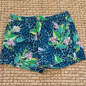Lilly Pulitzer knit shorts.